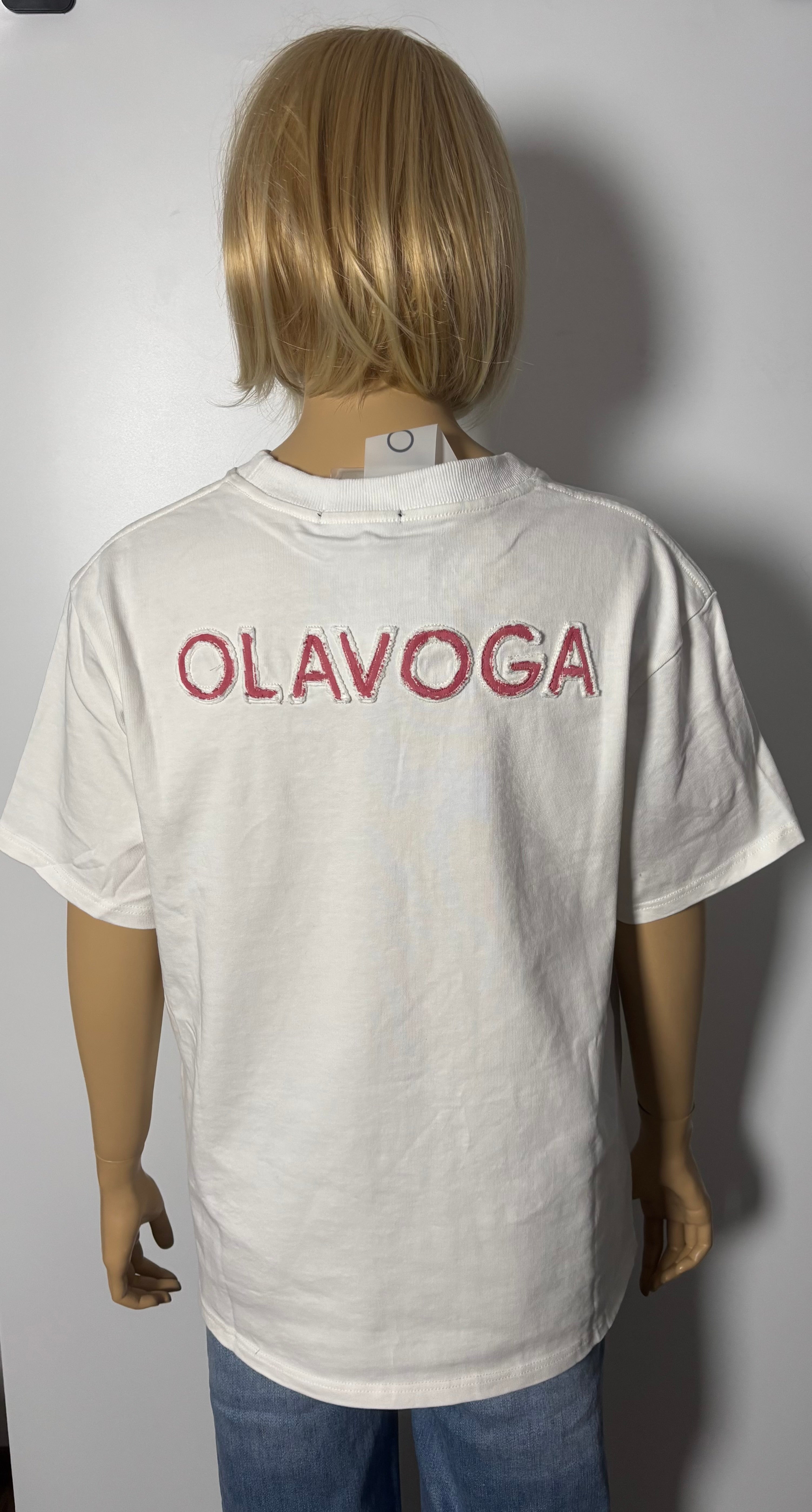 KOSZULKA DAMSKA OLAVOGA BLUSH 2026 ECRU